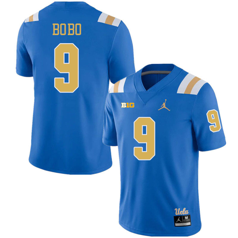 Jake Bobo UCLA Jersey,UCLA Bruins #9 Jake Bobo Jersey Youth College Football Uniforms-Royal